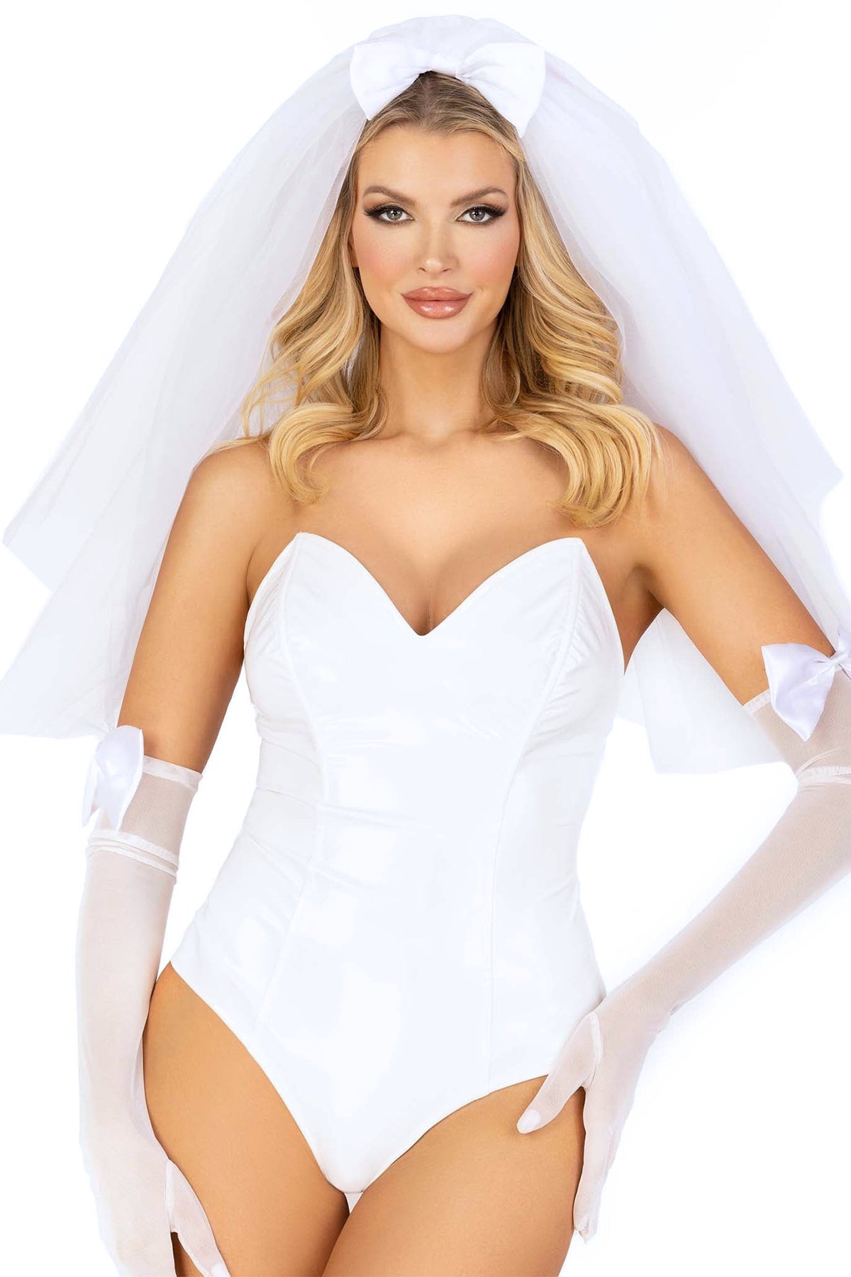 Bridal Veil with Bow