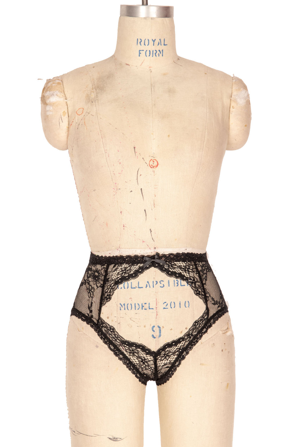 GRACE Lace High Waist Chic Brief Panties