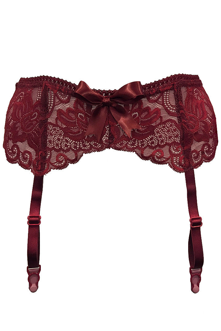 Scarlet Lace Sterling Garterbelt – Trashy.com