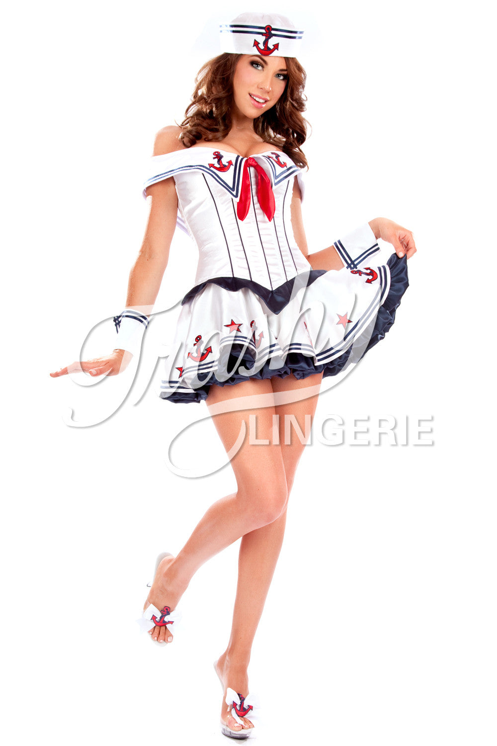 Satin Sailor Dress