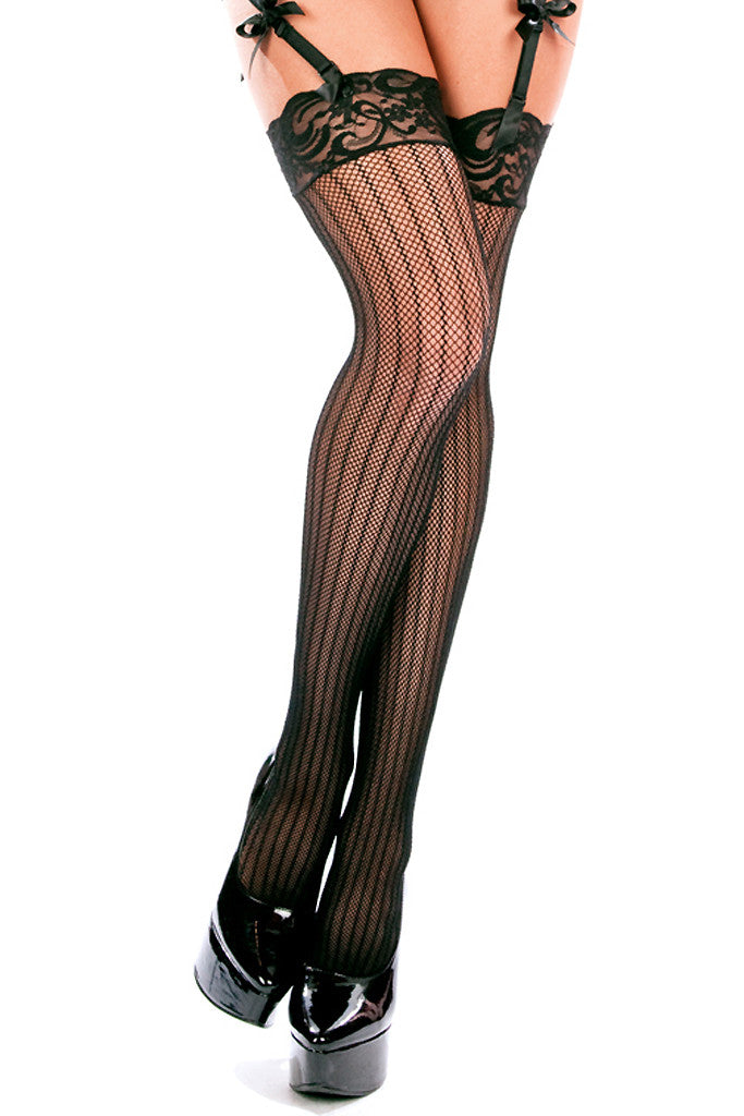 Striped Fishnet Stockings Trashy.com Striped Fishnet Stockings Trashy.com