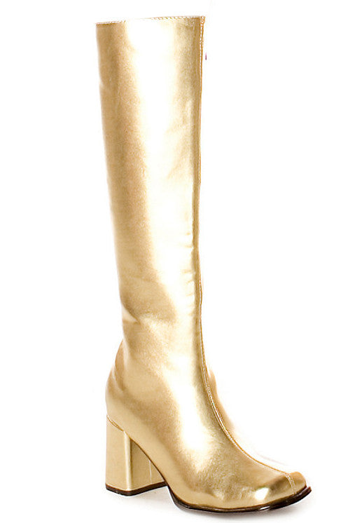 Gold gogo best sale boots wide calf