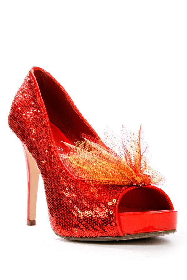 Girl on Fire Shoe Clips –