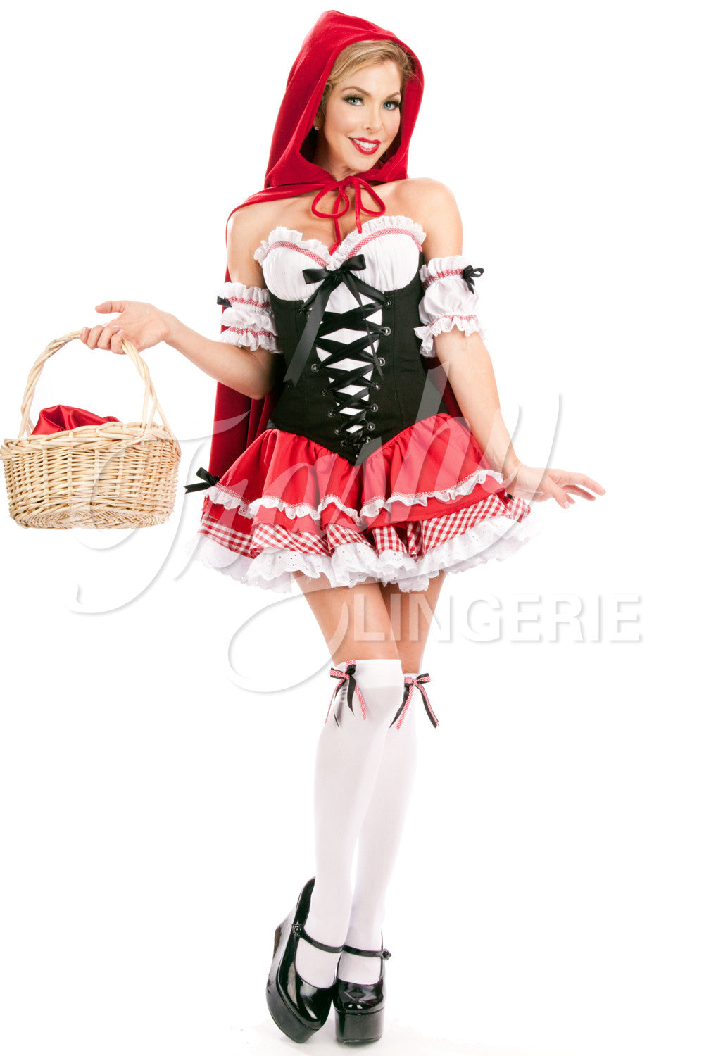 Bridgette Red Riding Hood Corset Trashy.com Bridgette Red Riding Hood Corset Trashy.com
