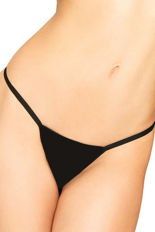 Women's Lingerie High Cut Thongs V Back Underwear G-string Panties