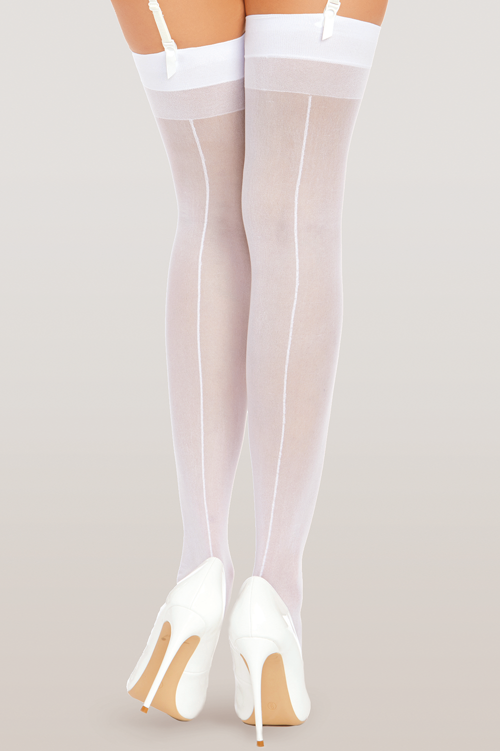 Sheer Seamed Stockings Trashy