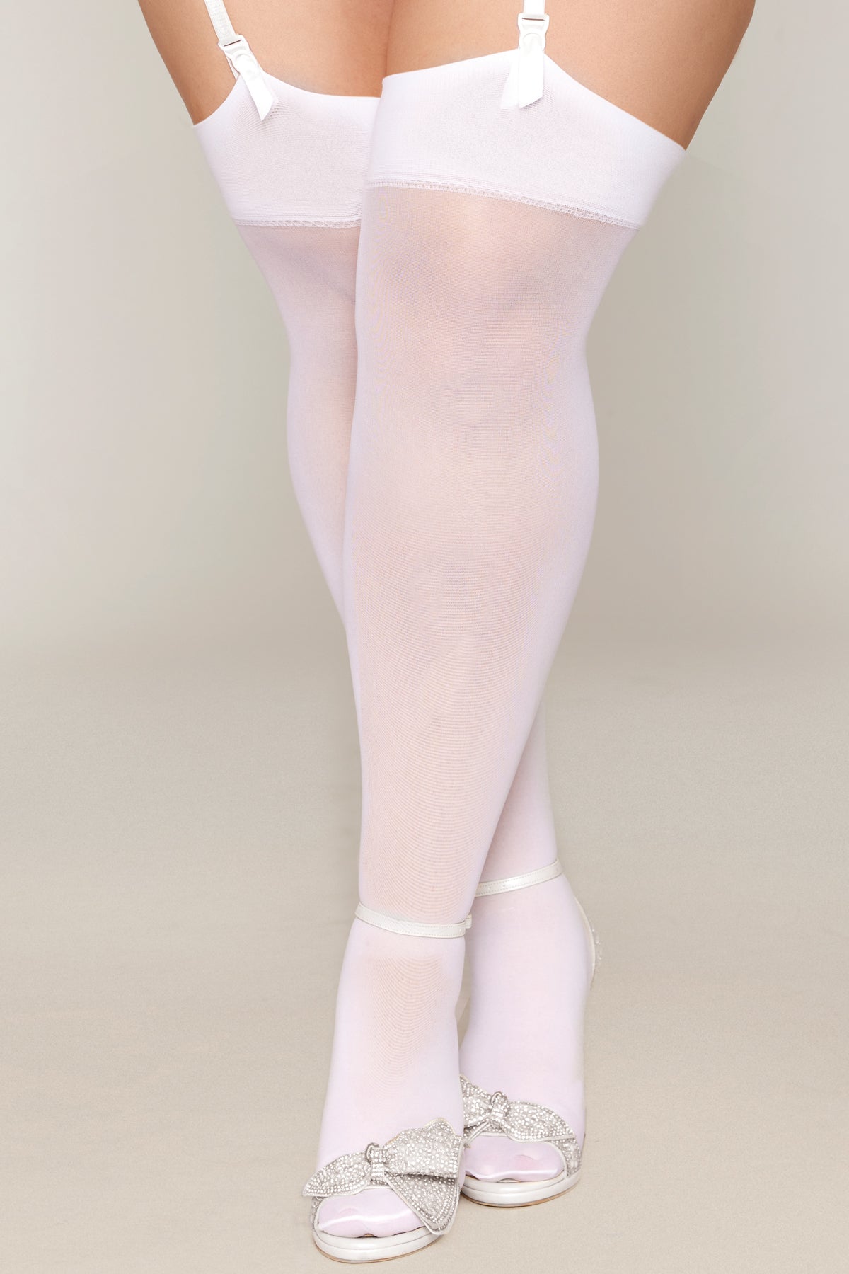 Rhinestone "Bride" Stockings