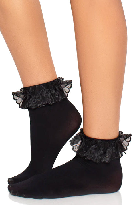 Ankle Socks with Ruffle