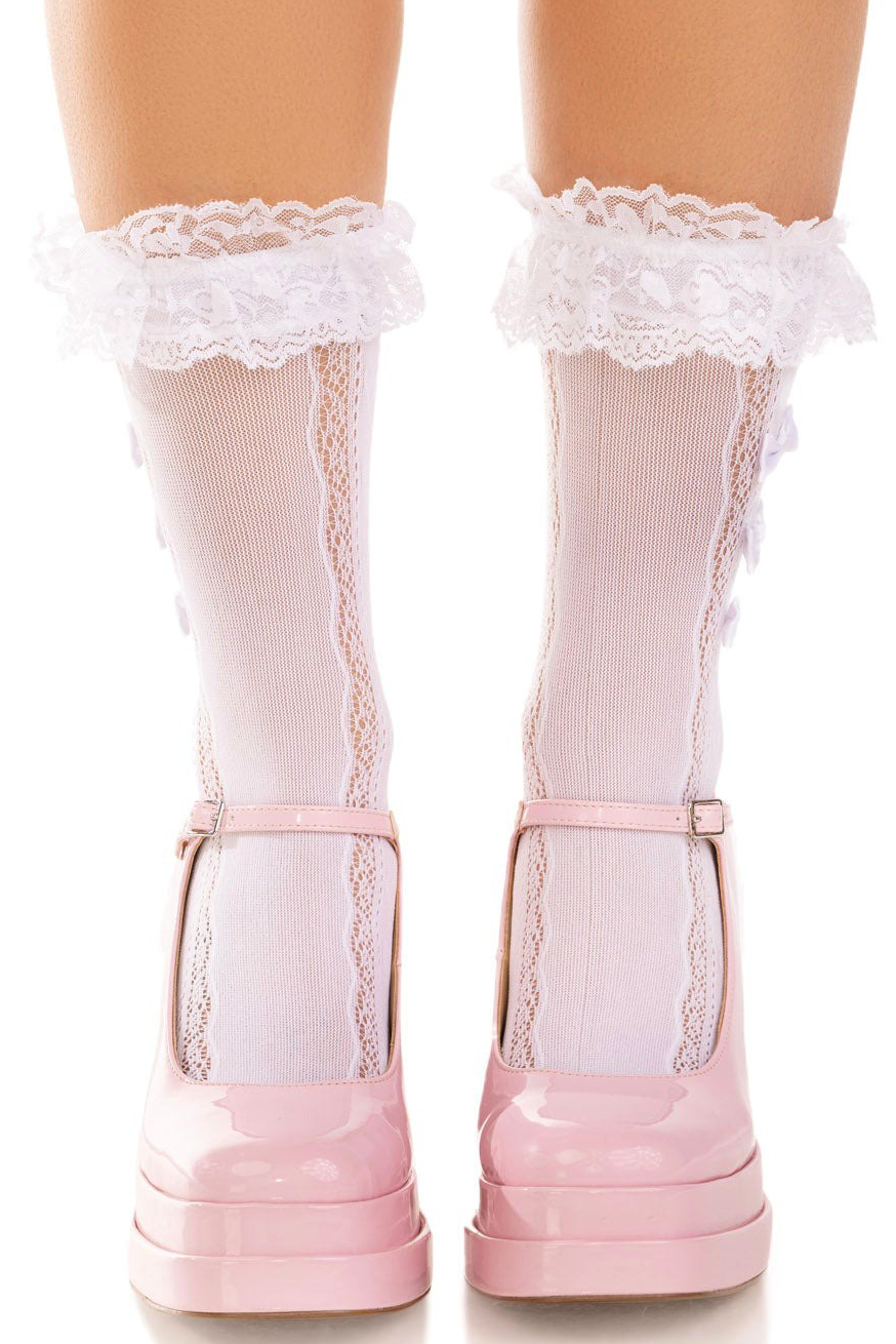 Sweetheart Lace Ankle Socks
