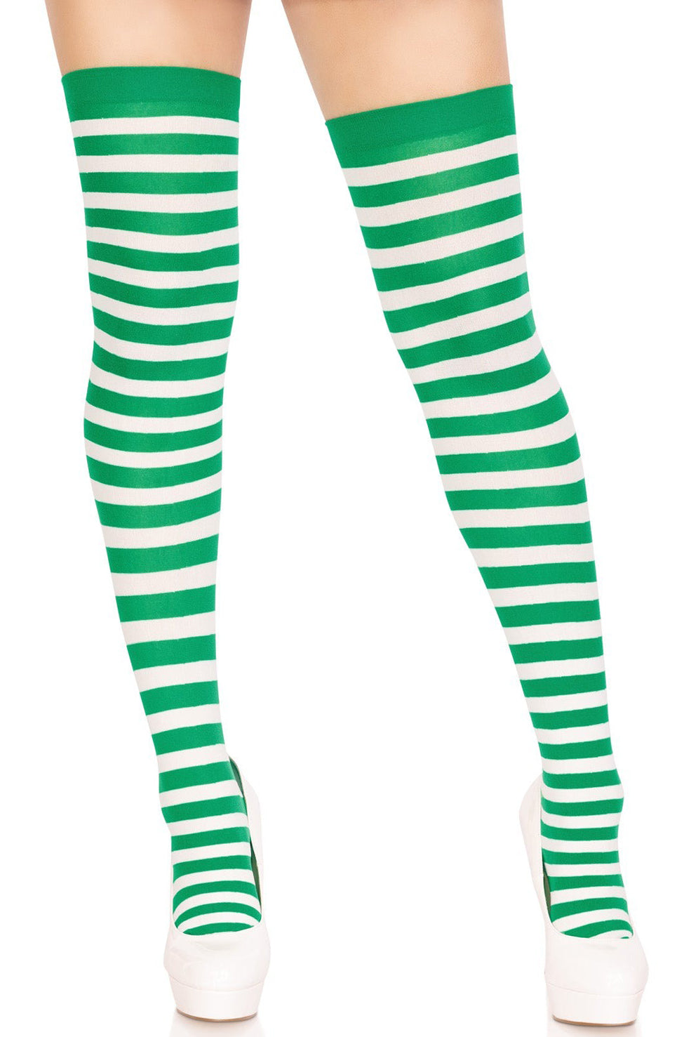 Striped Thigh Highs