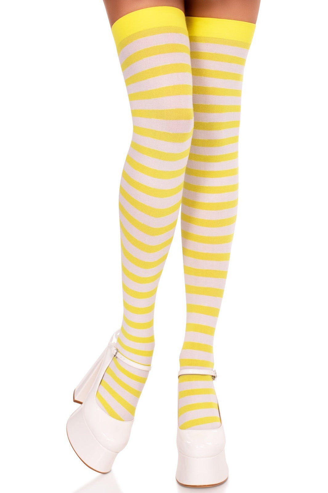 Striped Thigh Highs