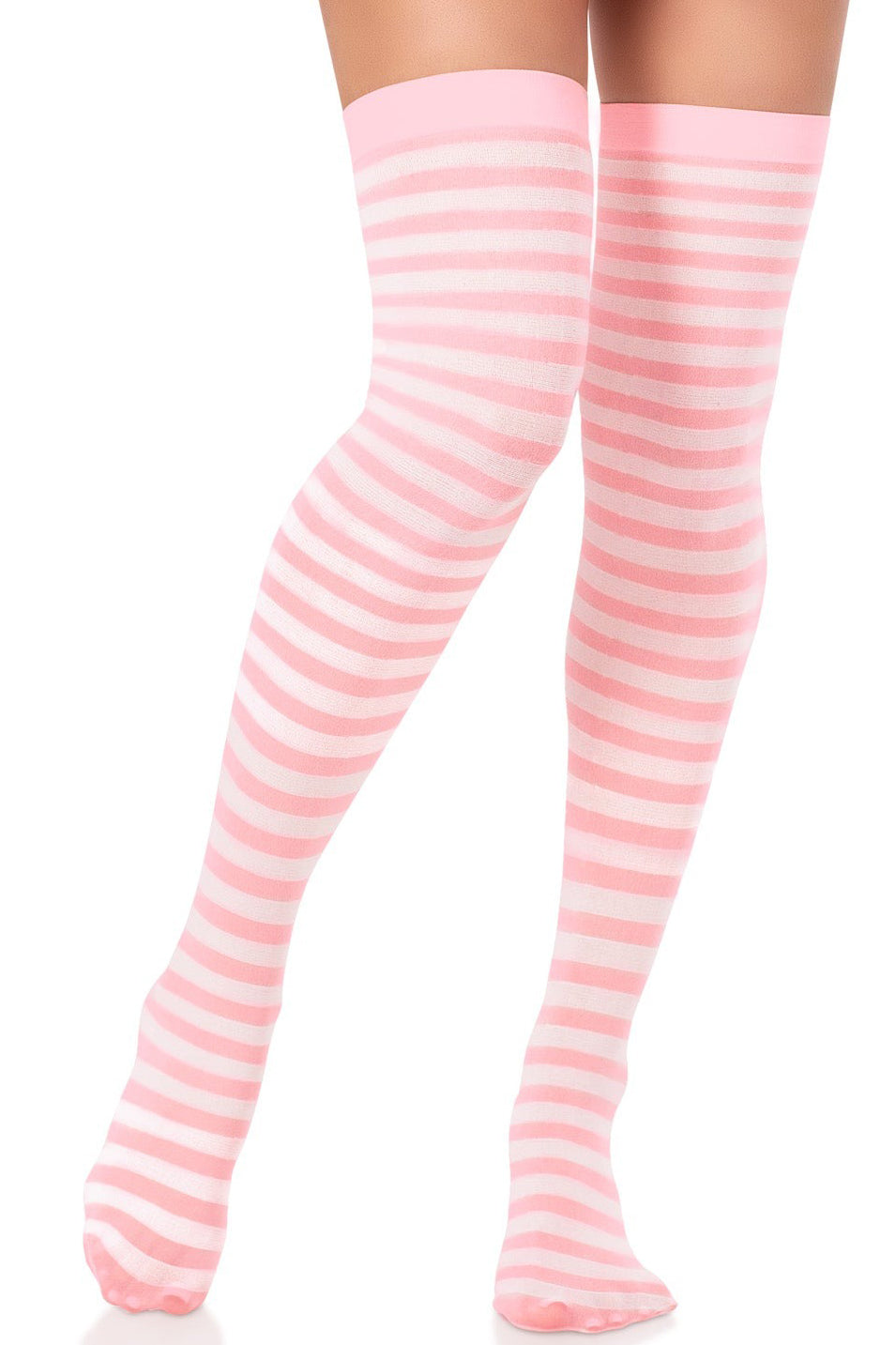 Striped Thigh Highs