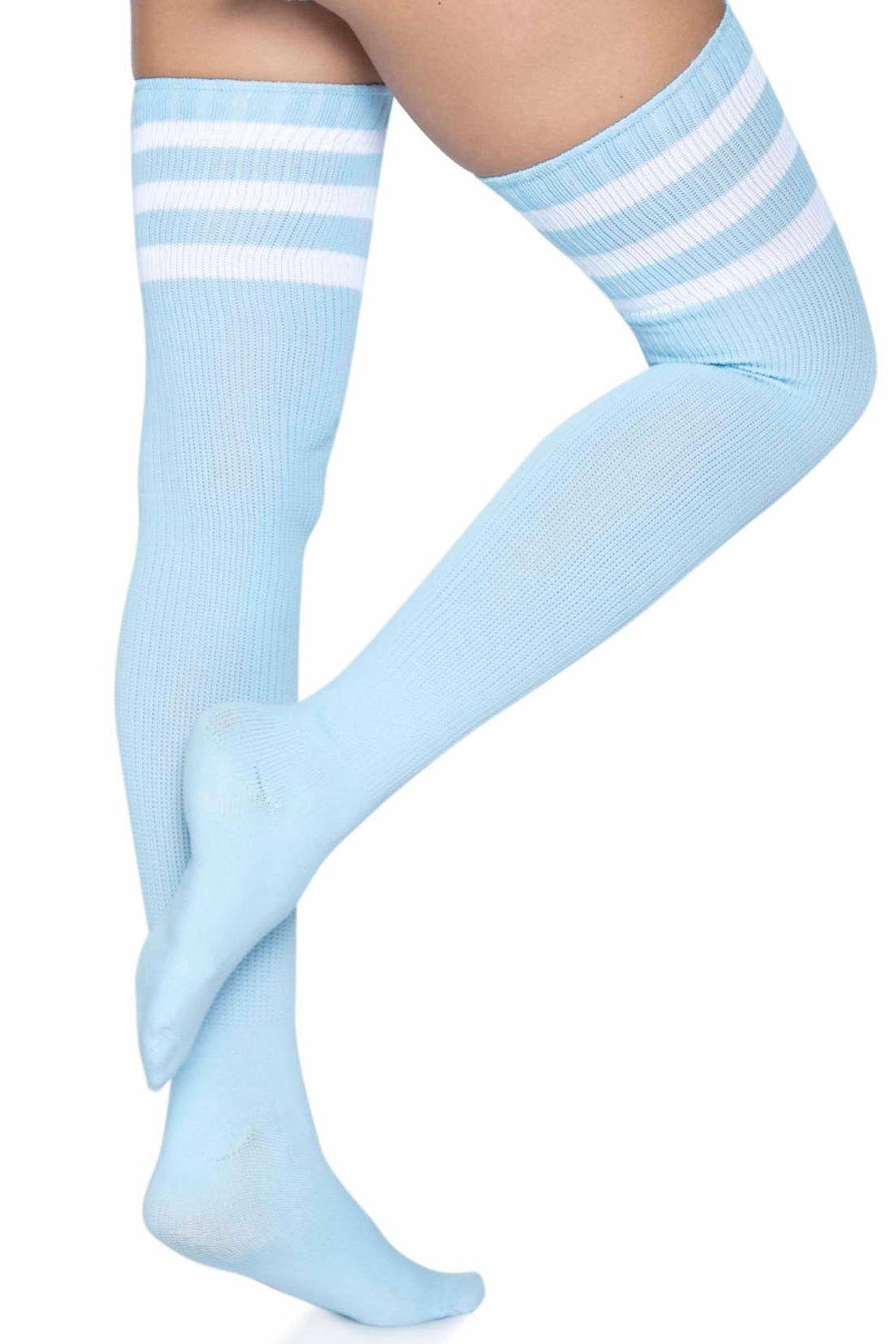 Athletic Thigh High Socks
