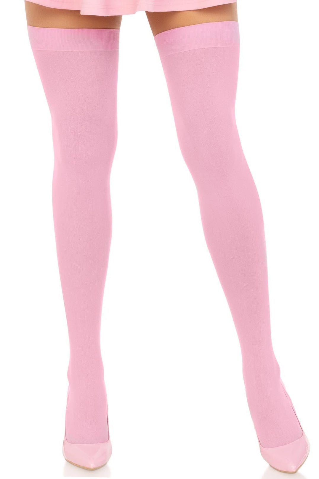 Opaque Thigh Highs