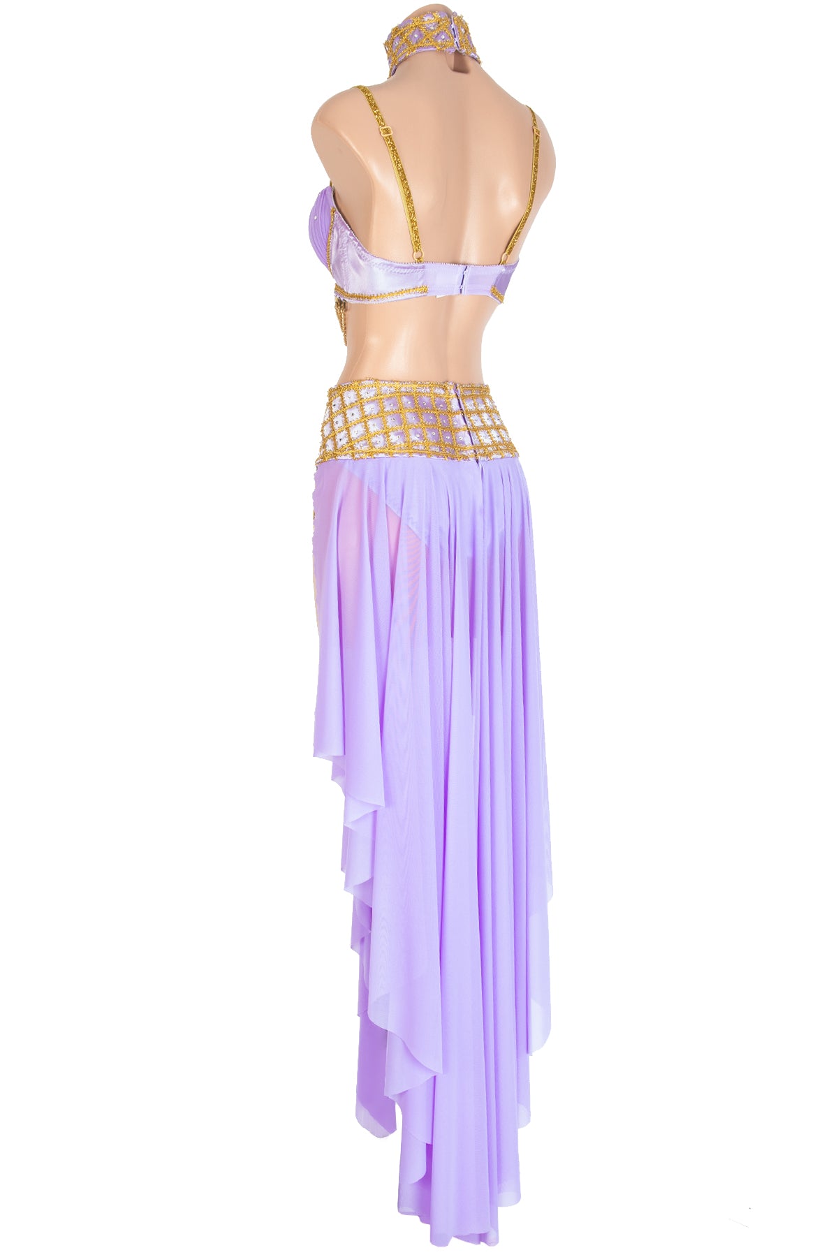 Athena High-Low Skirt with Built-In Panty