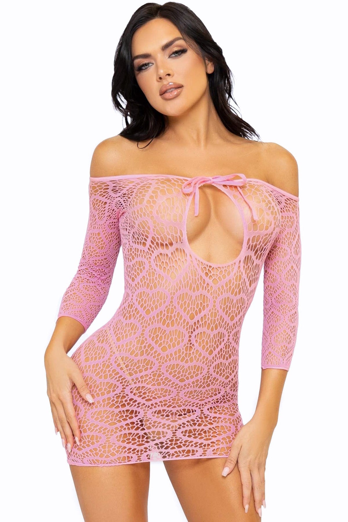 Heart Net Dress