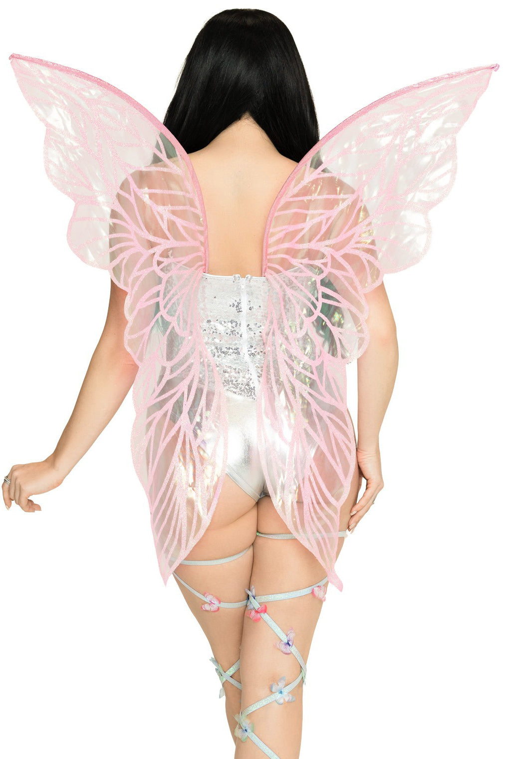 Iridescent Strapless Fairy Wings