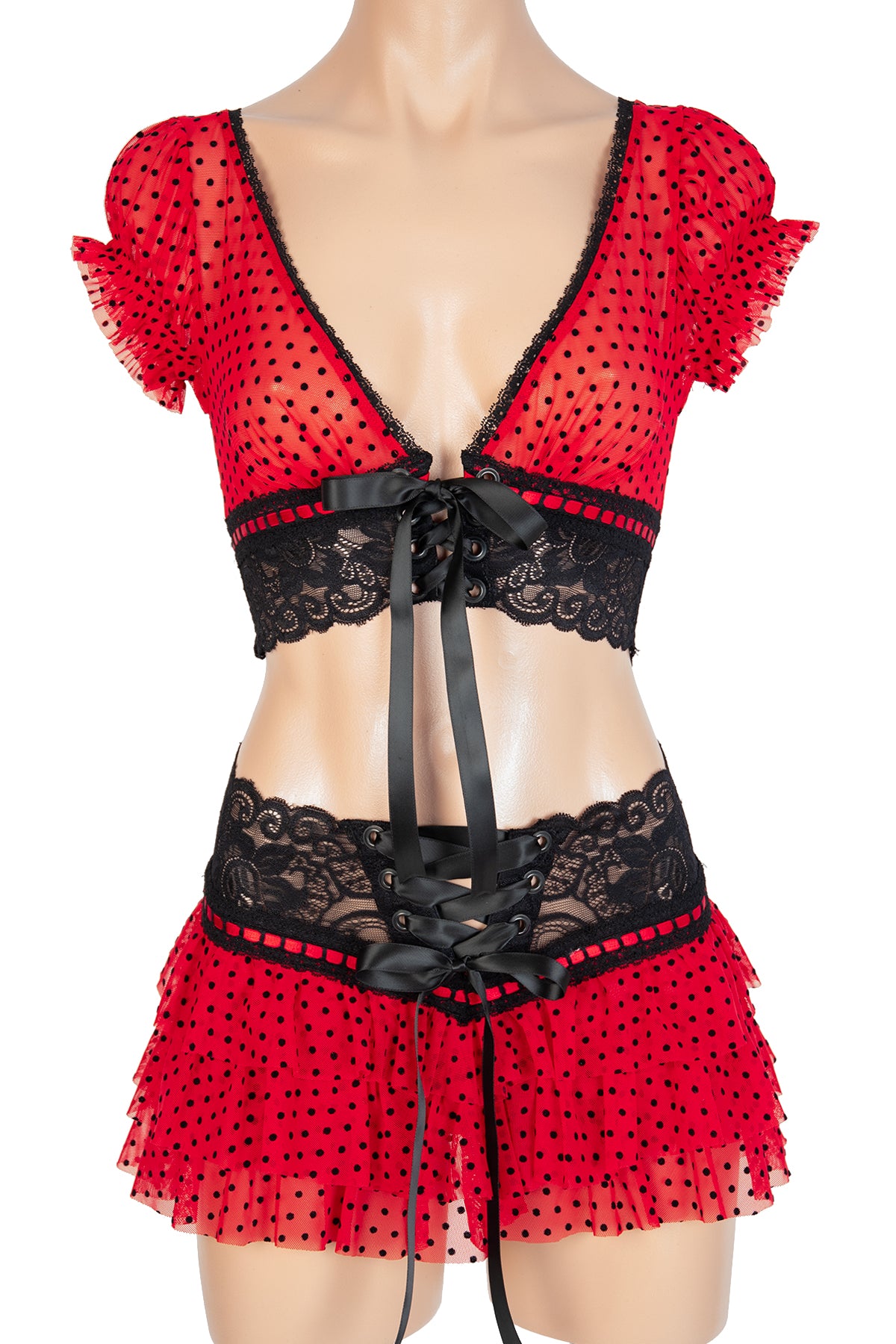 Scarlet 3-Layer Skirt