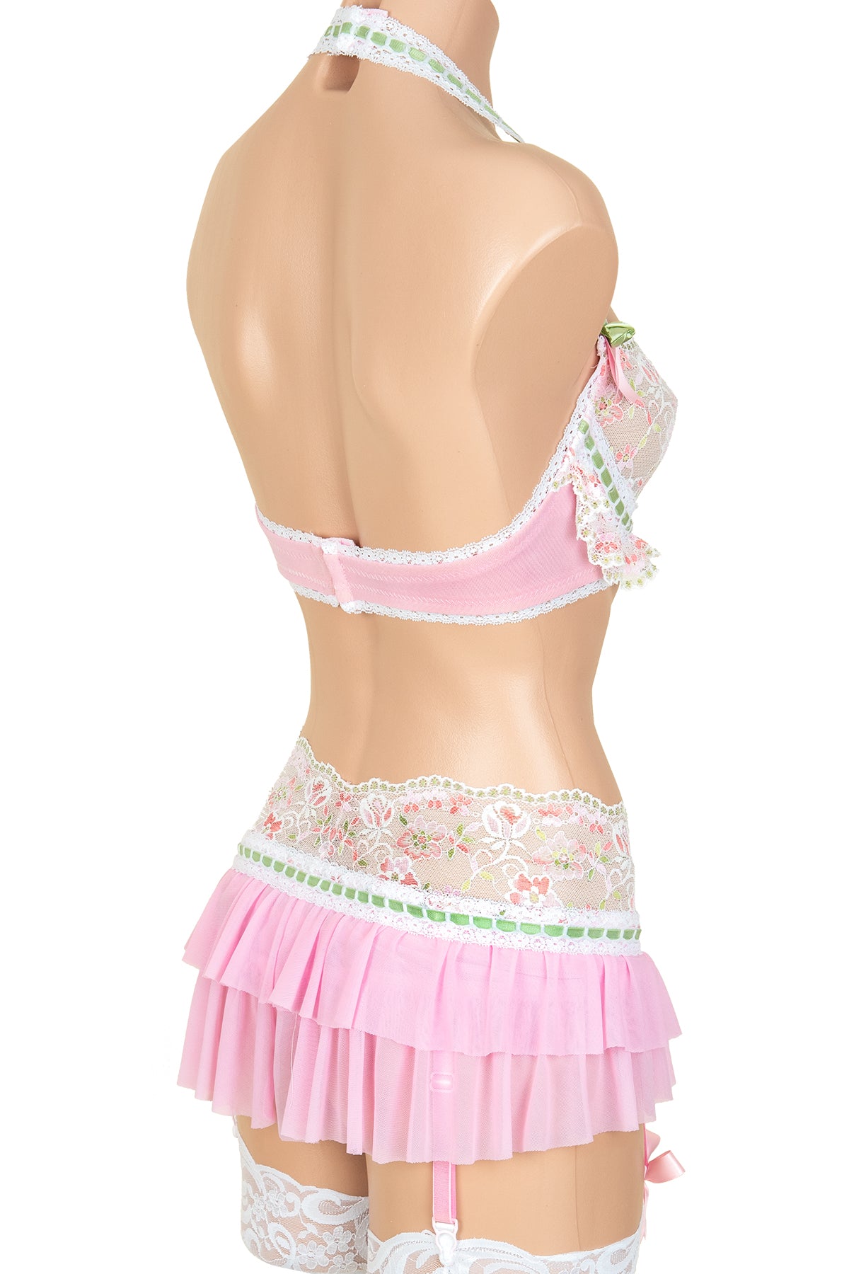 Lollipop Lace-Up Garter Skirt