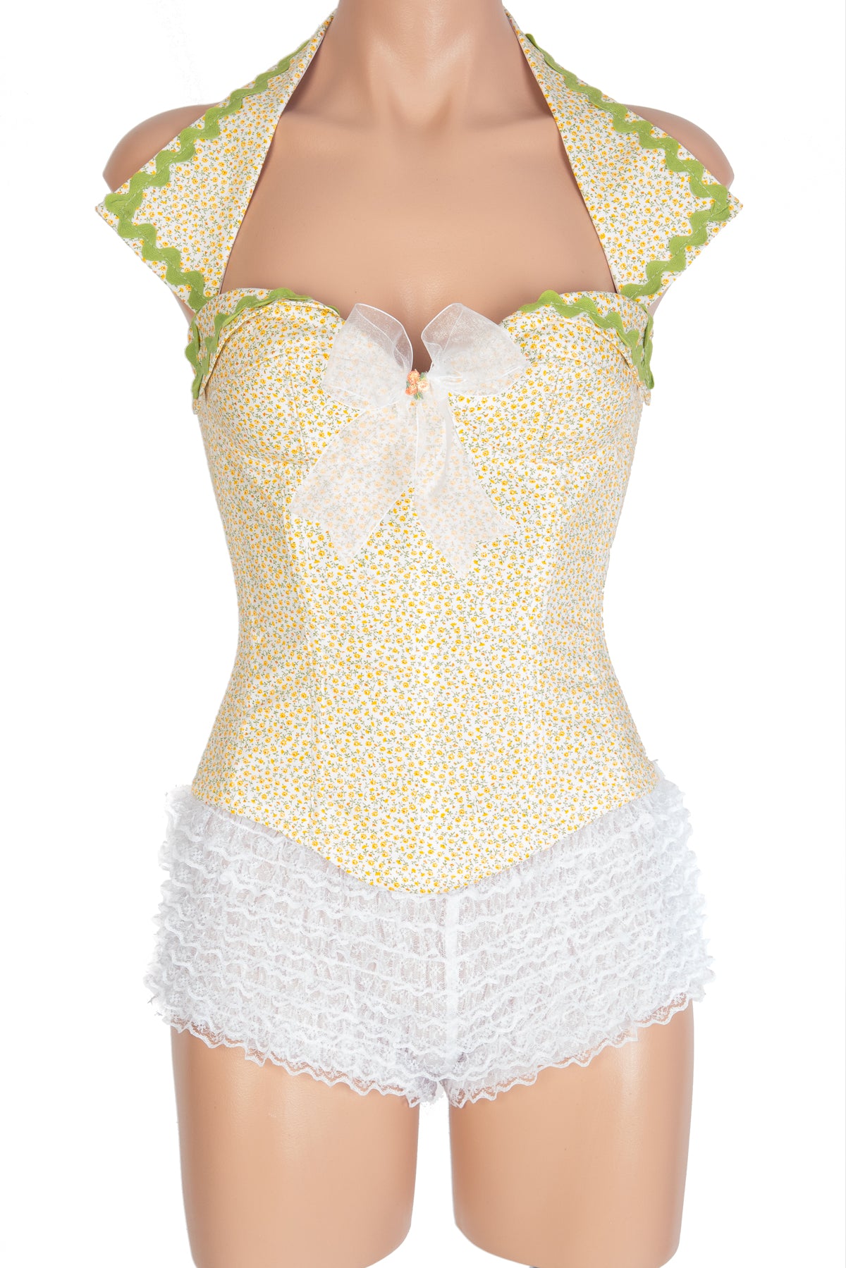 Stepford Halter Lapel Corset