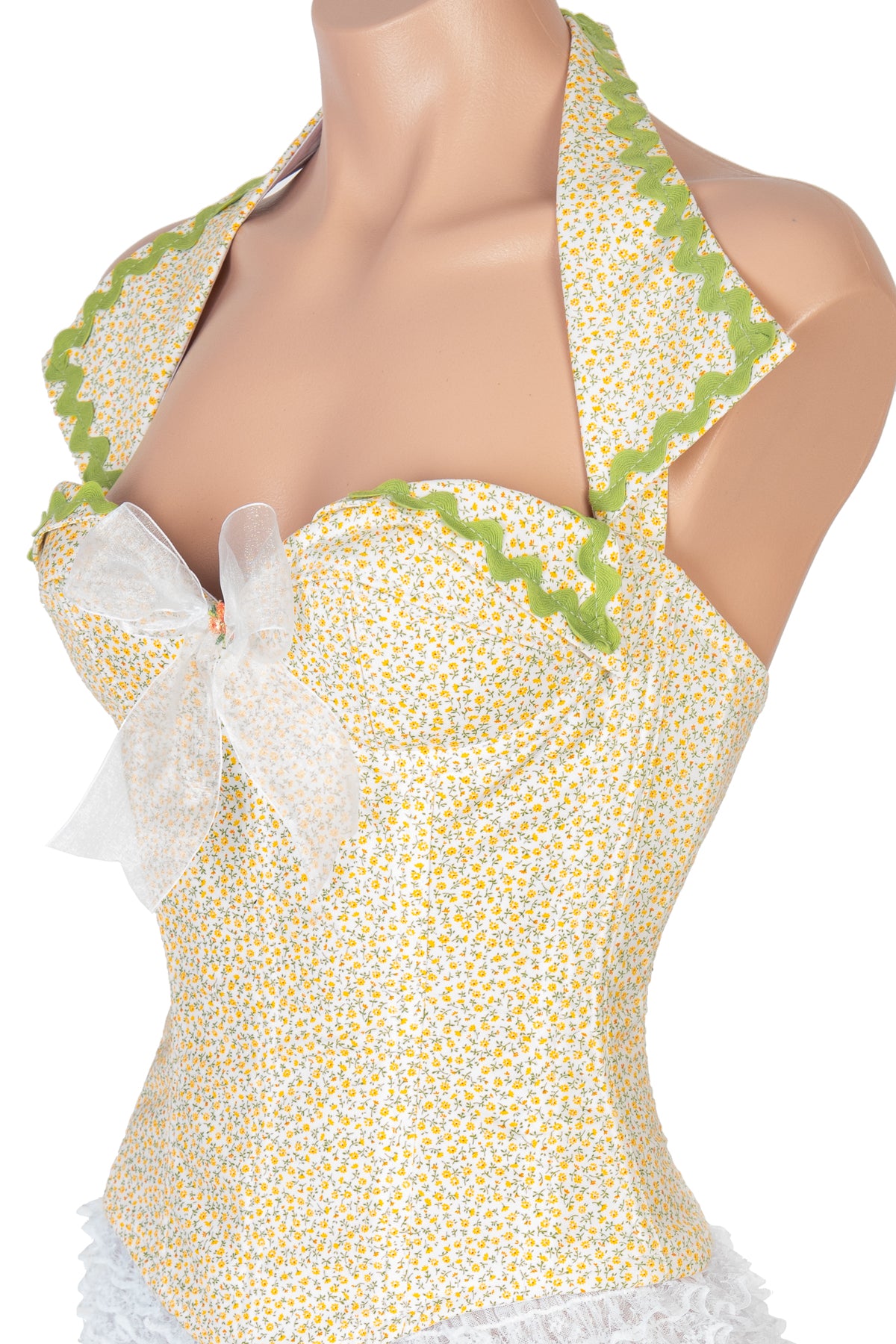 Stepford Halter Lapel Corset