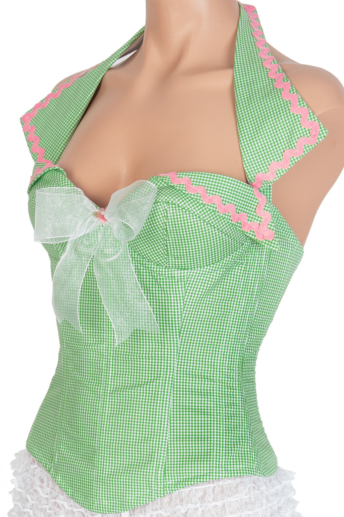 Stepford Halter Lapel Corset