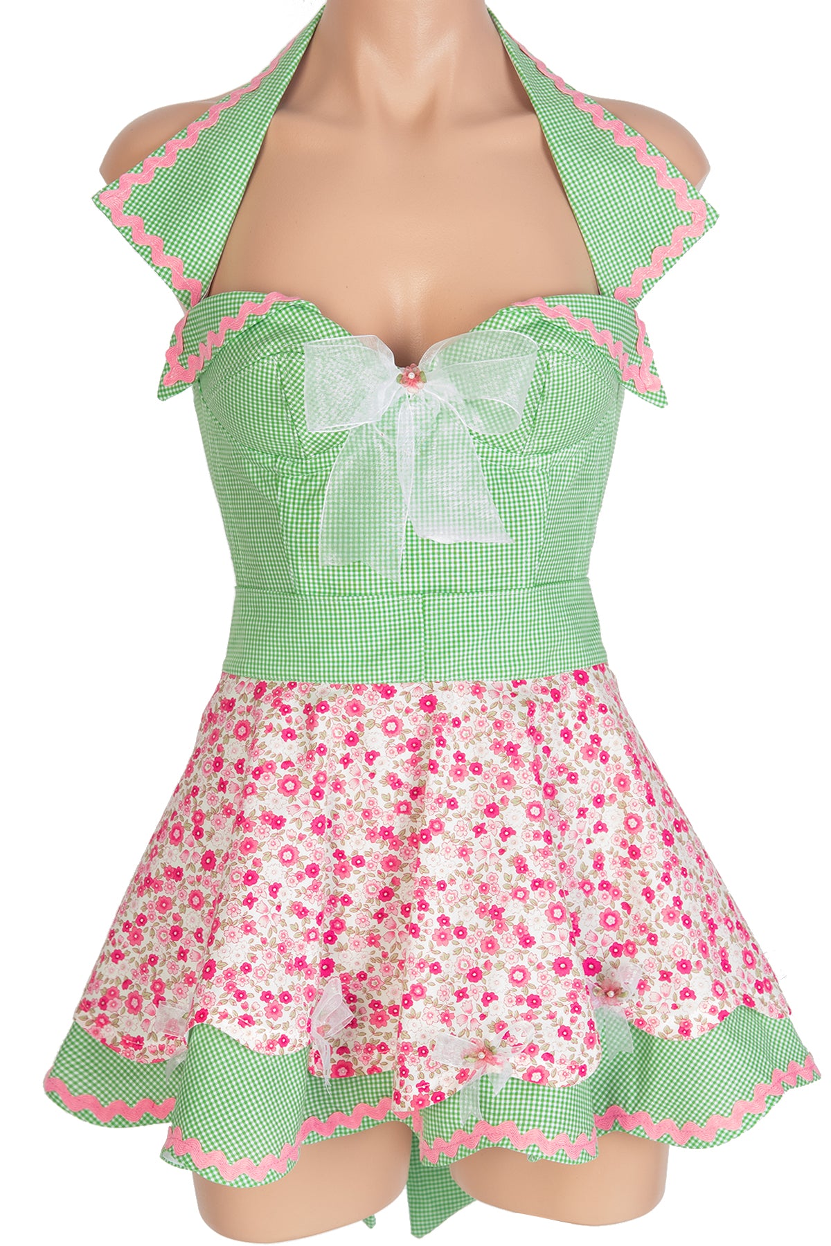 Stepford Double Scallop Apron