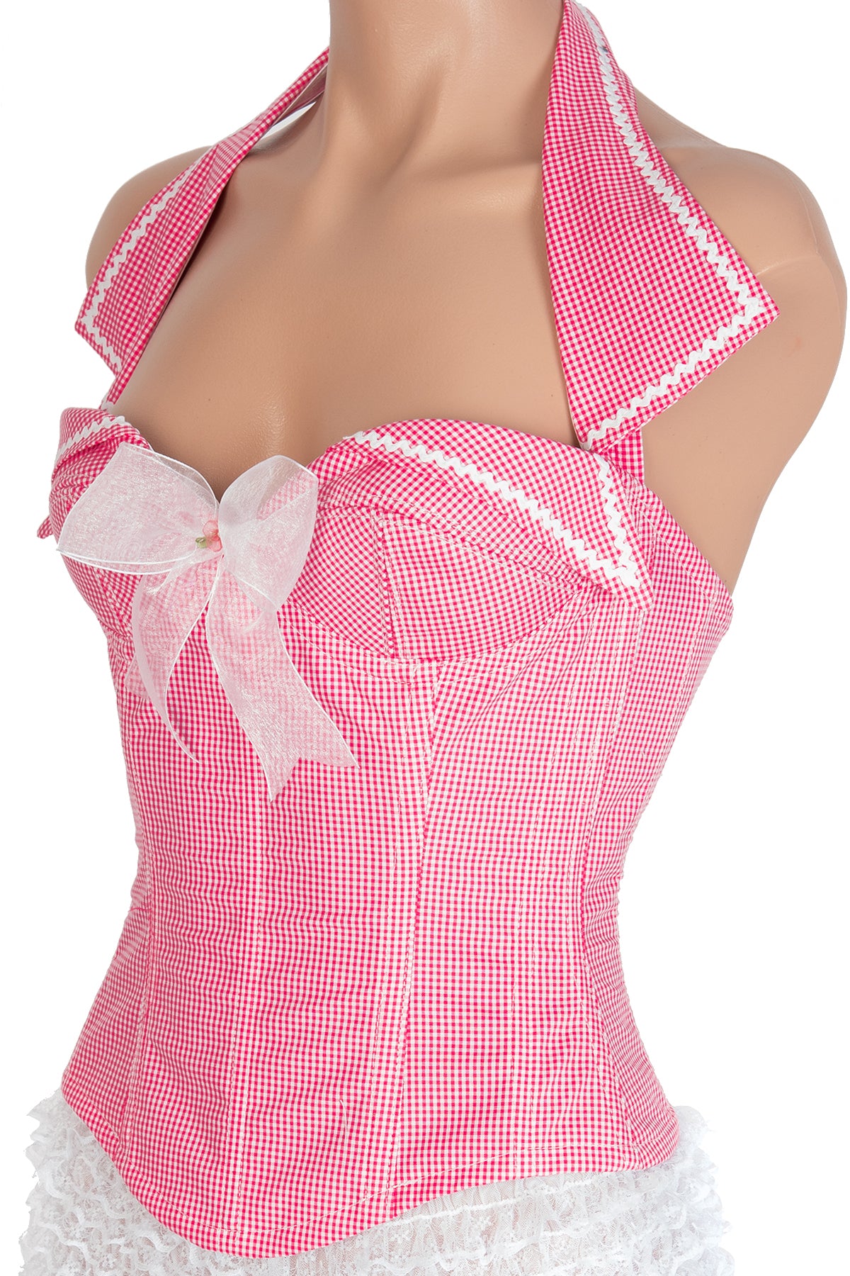 Stepford Halter Lapel Corset