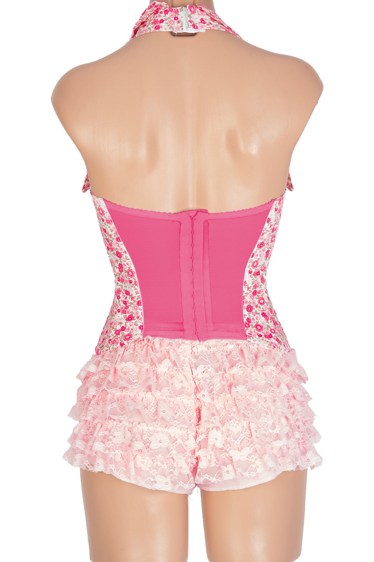 Stepford Halter Lapel Corset