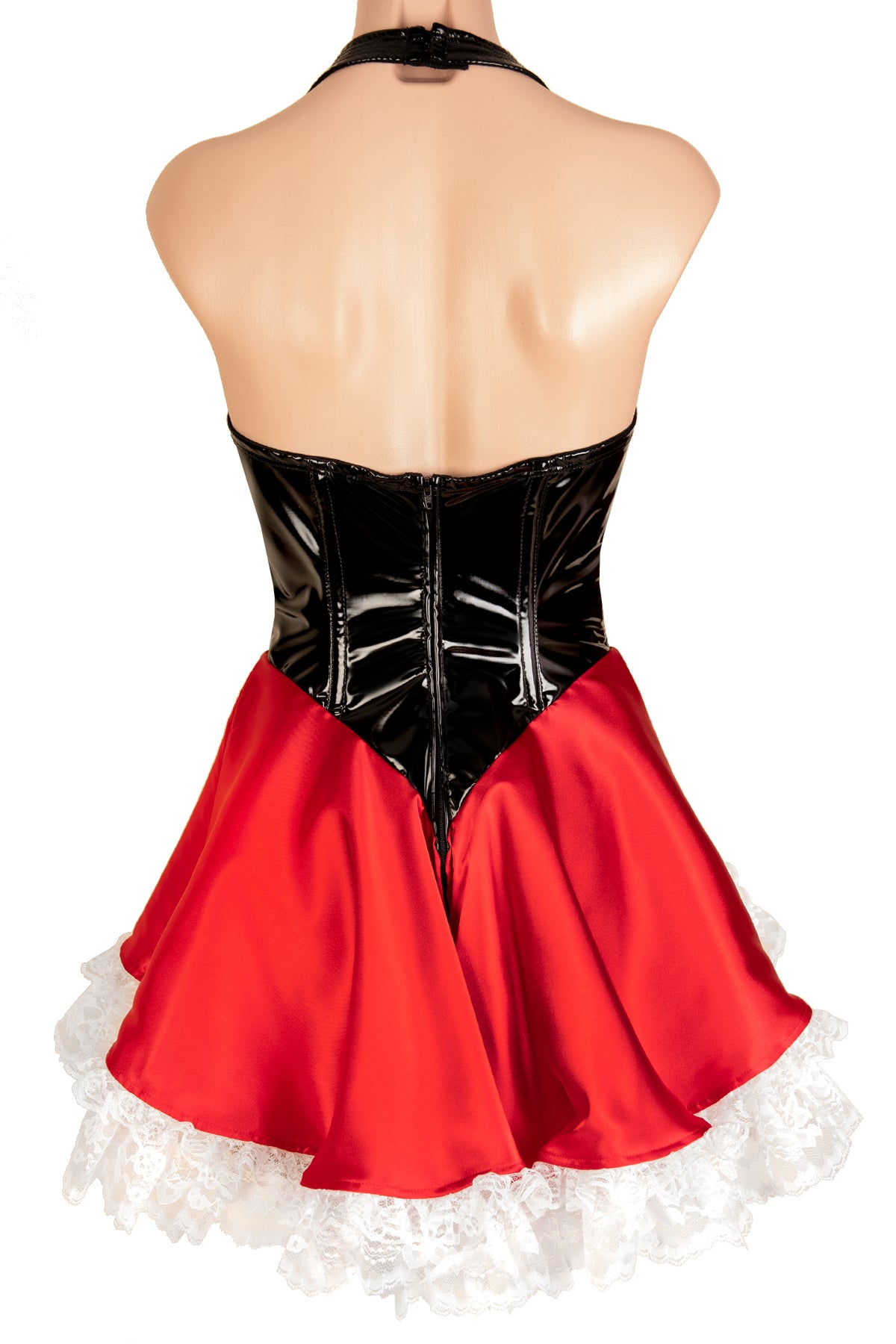 Vinyl Red Riding Hood Dress