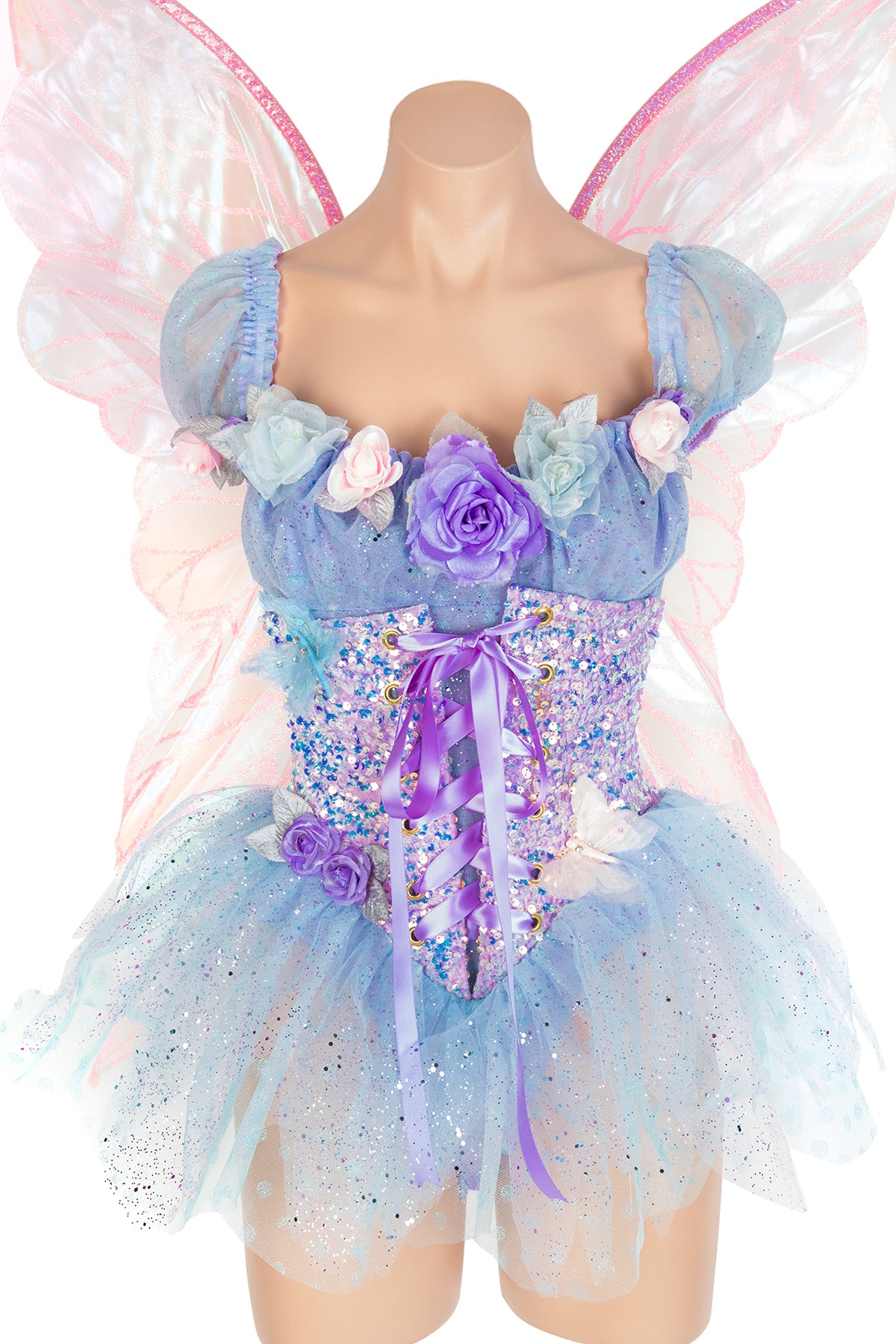Titania Fairy Bodysuit with Tulle Skirt