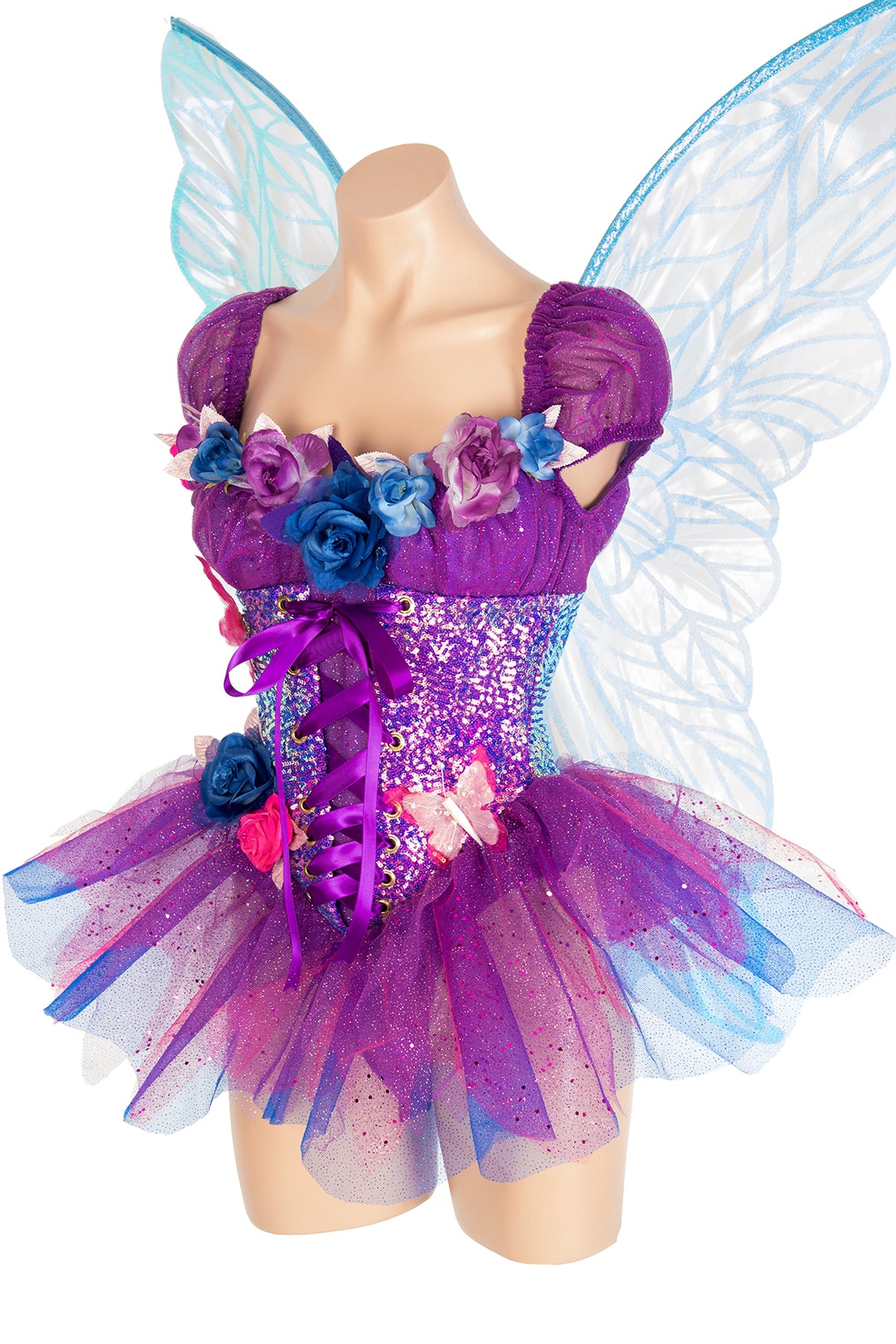 Titania Fairy Bodysuit with Tulle Skirt