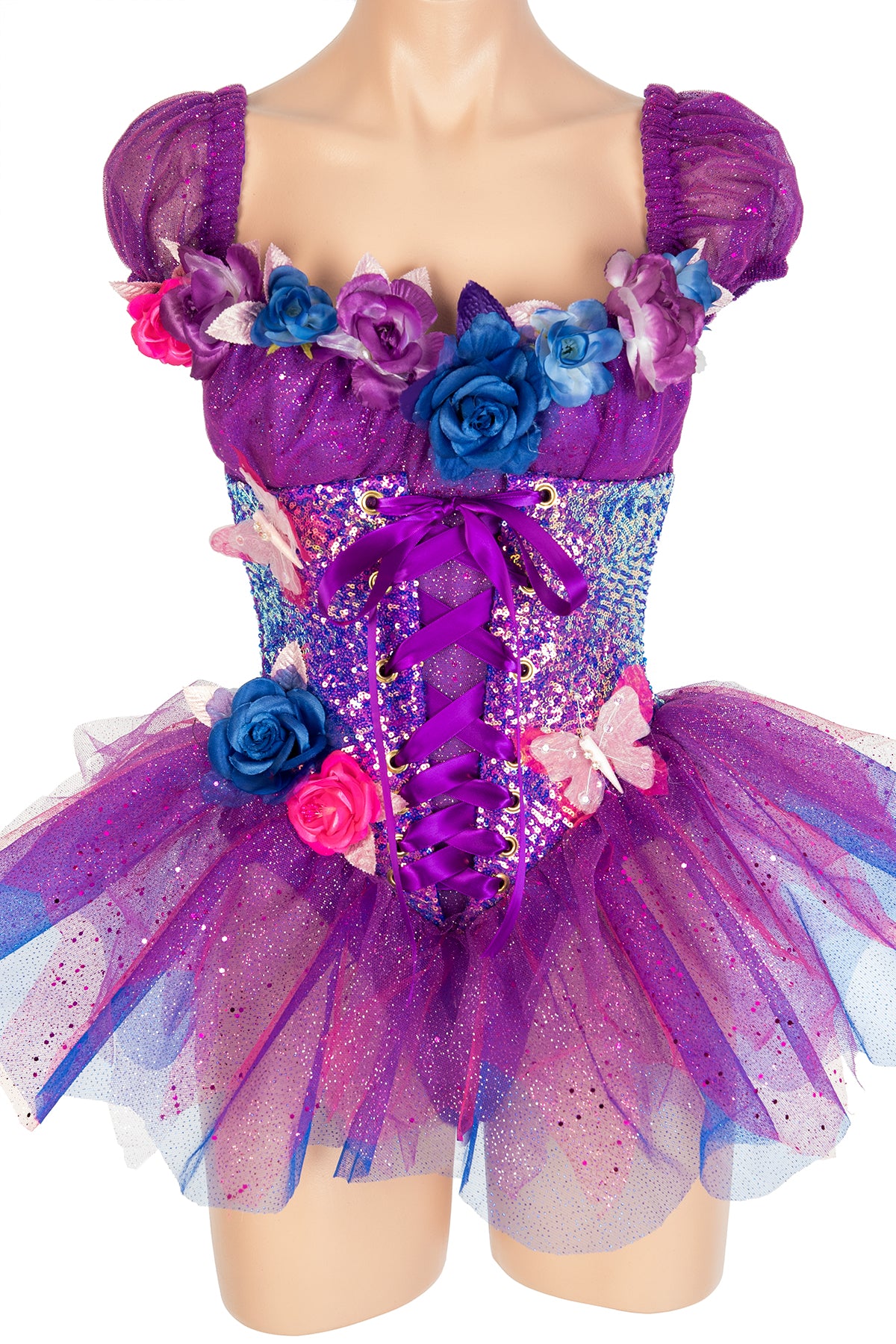 Titania Fairy Bodysuit with Tulle Skirt