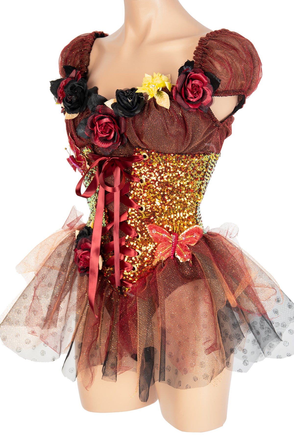 Titania Fairy Bodysuit with Tulle Skirt