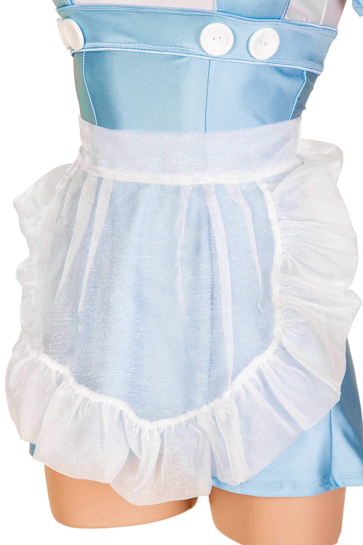 Ruffled Organza Apron