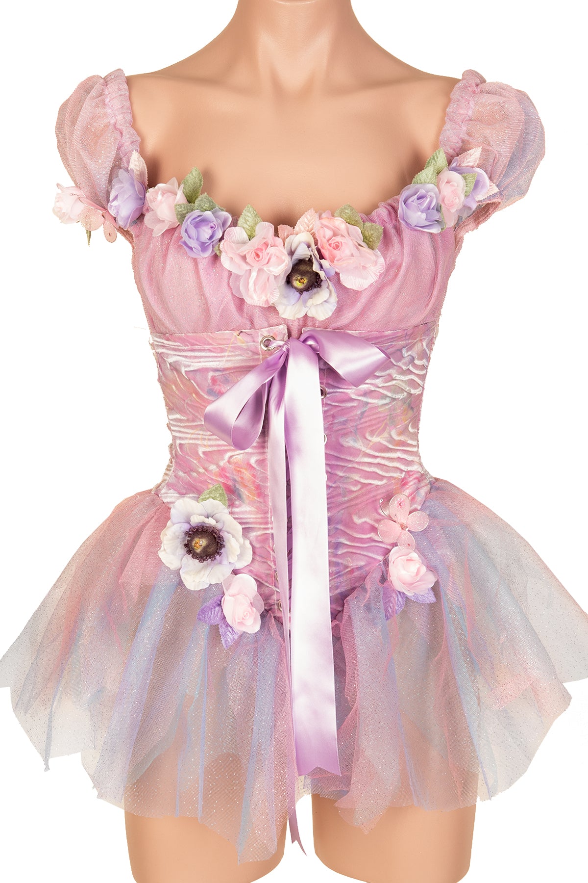 Titania Fairy Bodysuit with Tulle Skirt