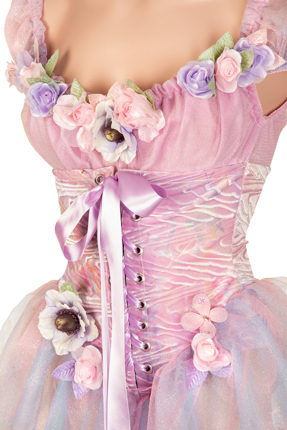 Titania Fairy Bodysuit with Tulle Skirt