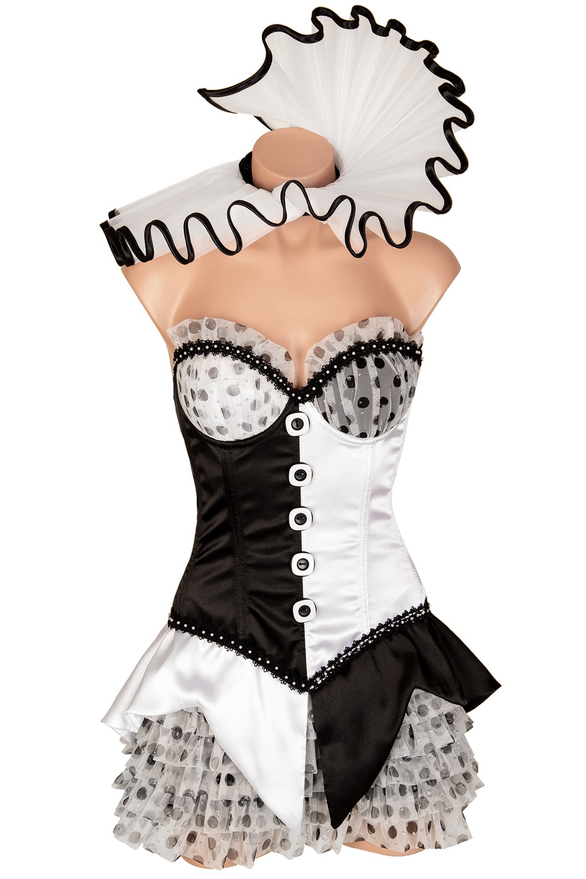 Pierrot Ruffled Collar