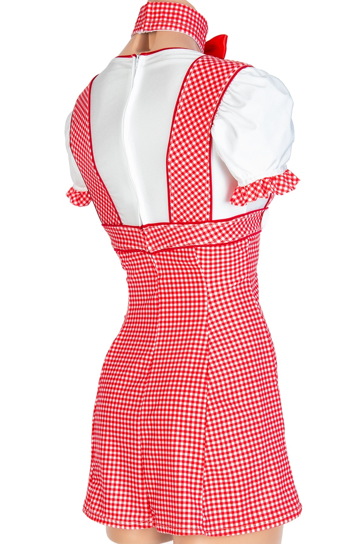 Spandex Gingham Dress