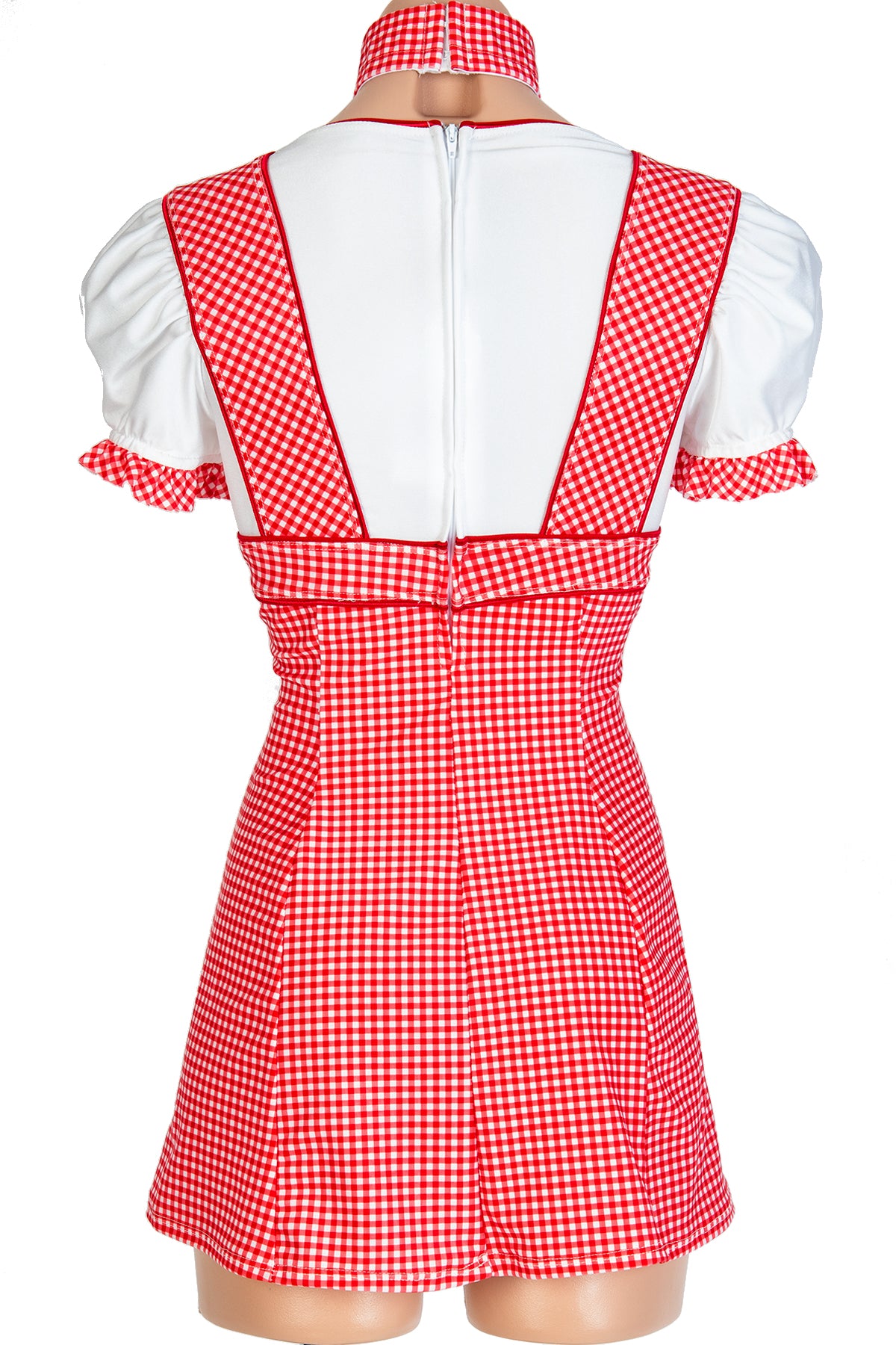 Spandex Gingham Dress