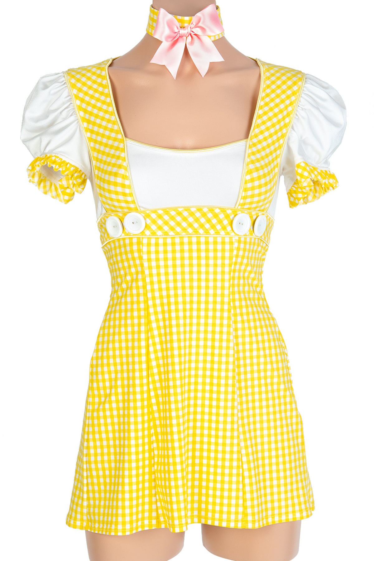 Spandex Gingham Dress