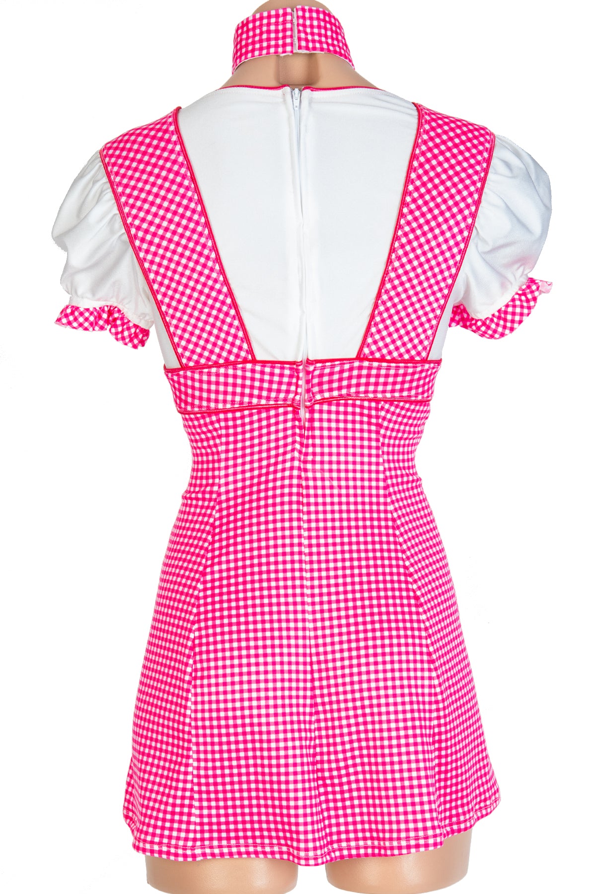 Spandex Gingham Dress