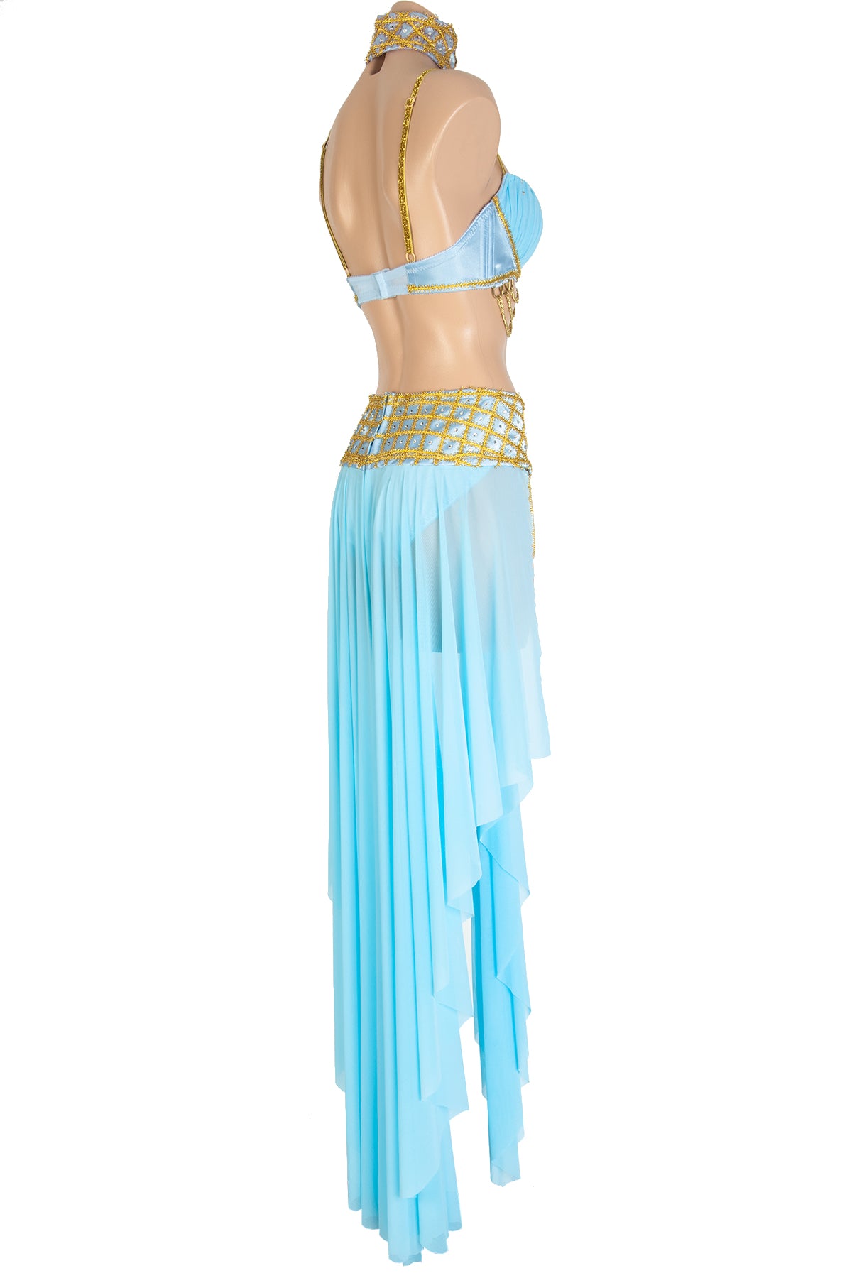 Athena High-Low Skirt with Built-In Panty