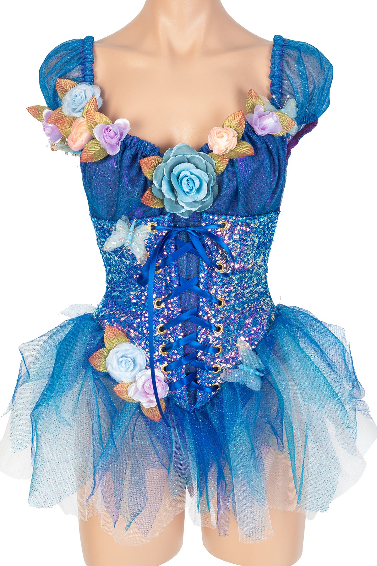 Titania Fairy Bodysuit with Tulle Skirt