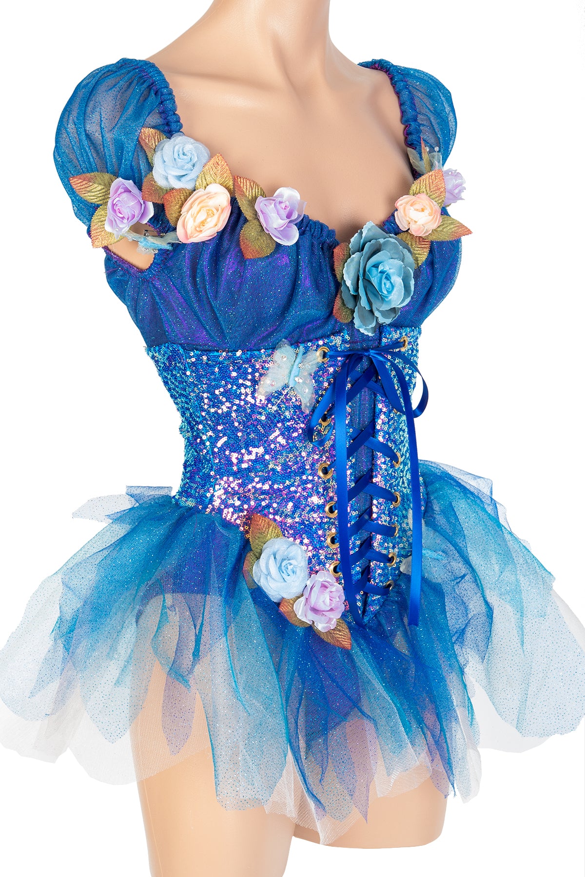 Titania Fairy Bodysuit with Tulle Skirt