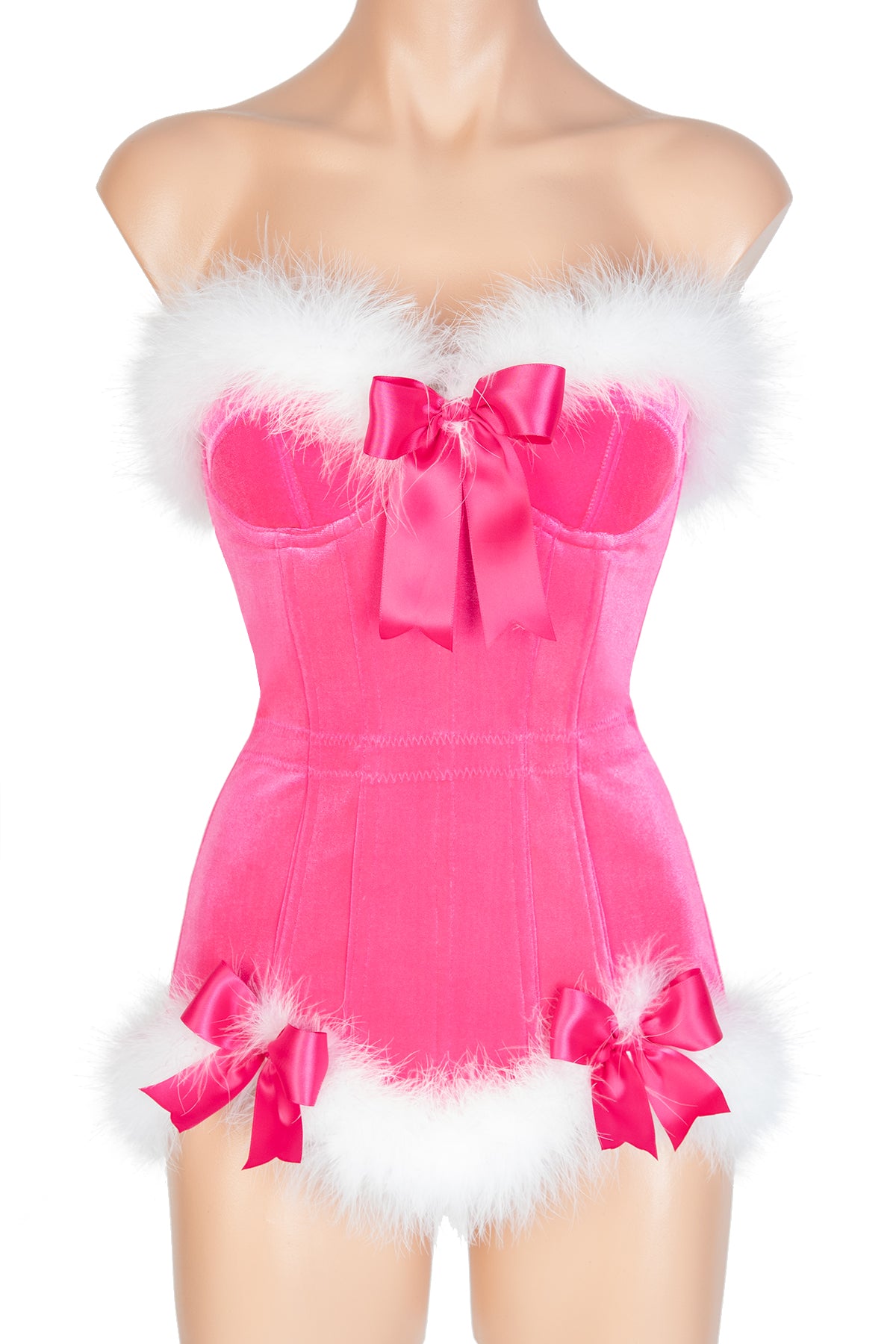 Mistletoe Strapless Corset