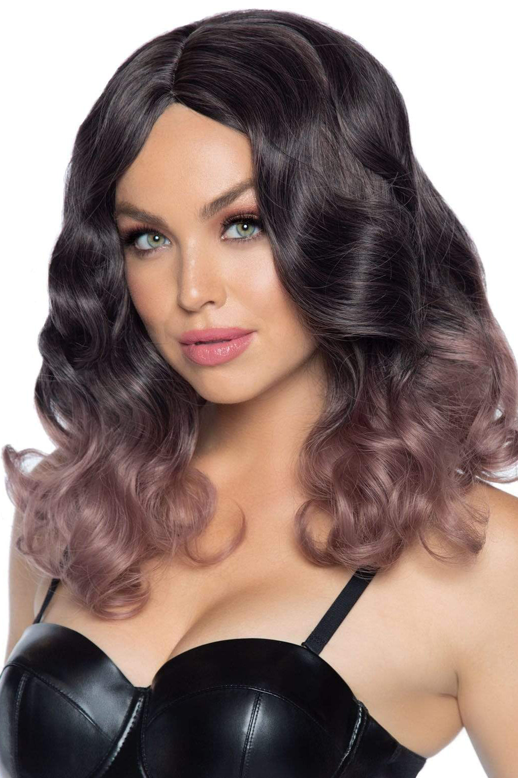 Long Curly Ombré Bob Wig