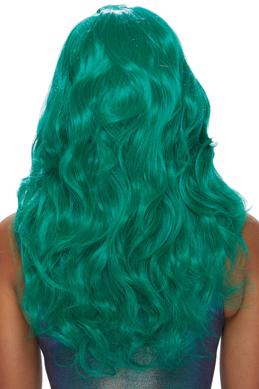 Long Wavy Teal Wig Trashy