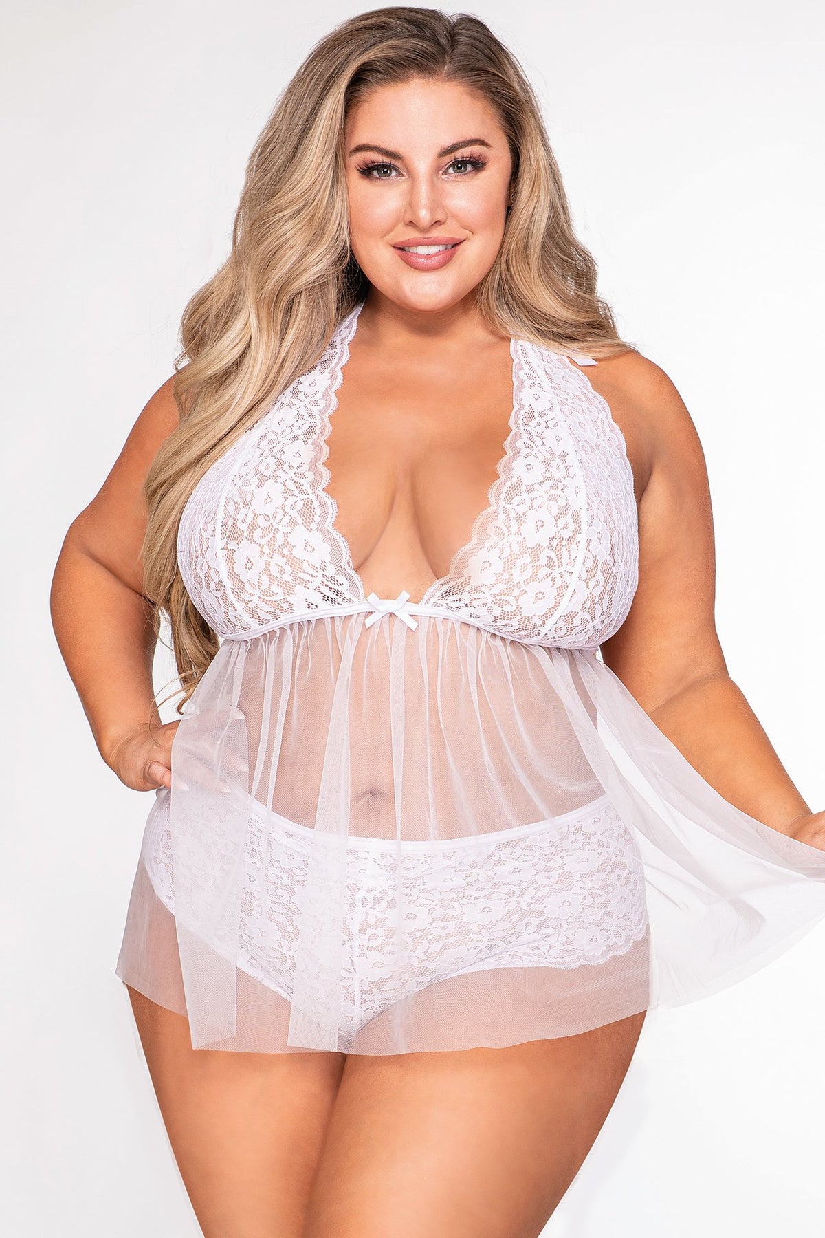 Babydoll Lingerie for D Cup and up sizes