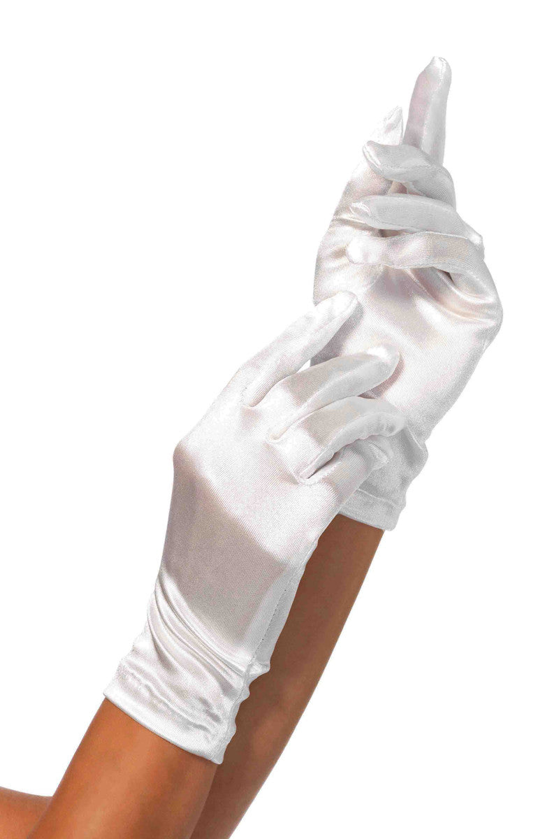 Satin Wrist Gloves